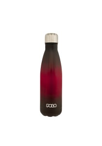 Θερμός Polo Stainless Steel 0,50ltr Μαύρο/Κόκκινο