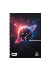 Τετράδιο σπιράλ Salko 2 θεμάτων - Planetarium