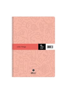 Τετράδιο σπιράλ Salko 3 θεμάτων - Little things