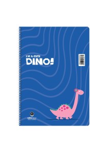 Τετράδιο σπιράλ Salko 2 θεμάτων - Dino