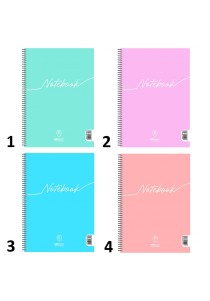 Τετράδιο Σπιράλ Α4 1 Θέμα Notebook