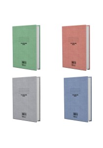 Τετράδιο Βιβλιοδετημένο 3 θεμάτων Salko Colorline 17*25- 96φύλλων 7971