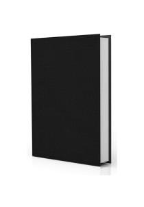 Σημειωματάριο Δεμένο 21x29 Λευκό Black Book