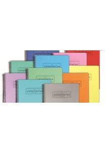 Τετράδιο σπιράλ 17x25 A&G 4 θεμάτων - Comentarius