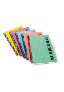 Τετράδιο σπιράλ Α4 A&G 3 θεμάτων σε διάφορα χρώματα - Number one