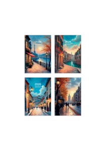 Εβδομαδιαίο ημερόλογιο 2026 The Writing Fields 13,8*20,4cm ,City Views