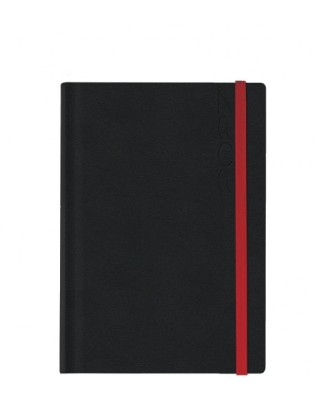 Ημερολόγιο ημερήσιο 2027 17,2x24 Winner color flat μαύρο/κόκκινο