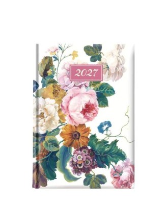 Ημερολόγιο ημερήσιο 2027 17x24 peony & iris