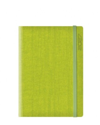 Ημερολόγιο ημερήσιο 2027 17,2x24 Kashmir flat elastic λαχανί