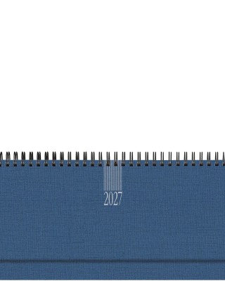 Ημερολόγιο εβδομαδιαίο 2027 Caribe planning μπλε