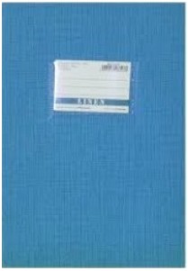 Τετράδιο καρφίτσα Linen A&G ριγέ - 50 φύλλα