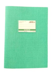 Τετράδιο καρφίτσα Linen A&G ριγέ - 50 φύλλα