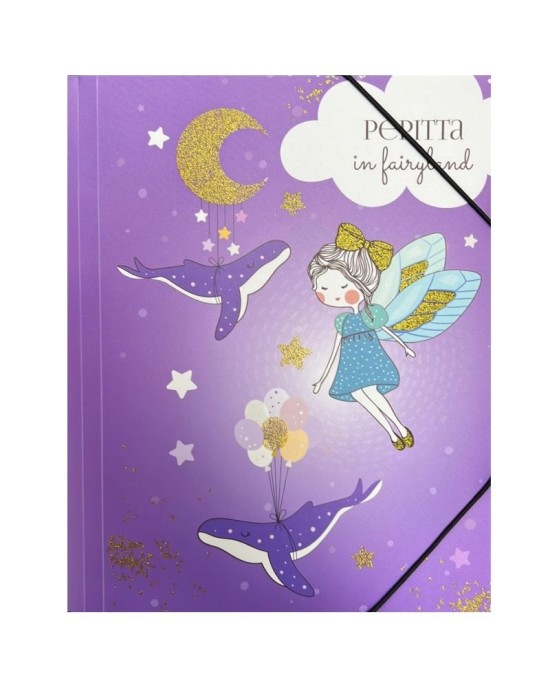 Φάκελος με λάστιχο Pepitta in fairyland