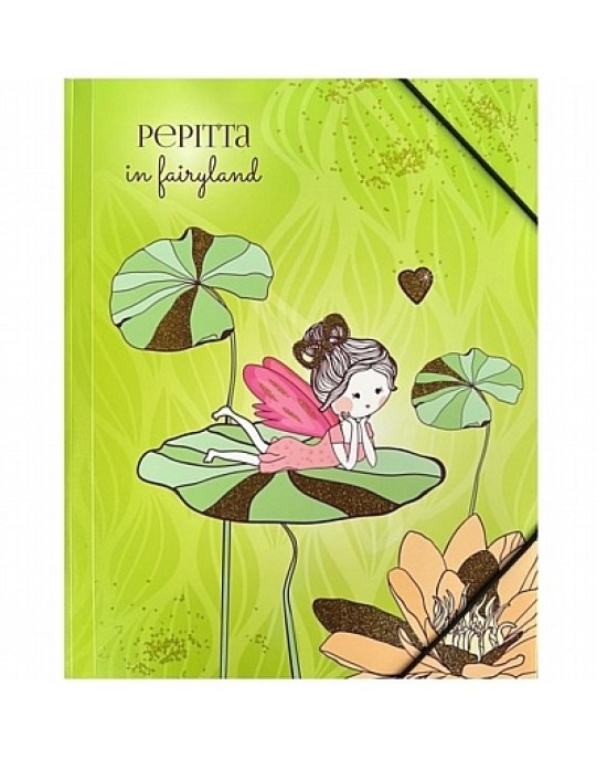 Φάκελος με λάστιχο Pepitta in fairyland