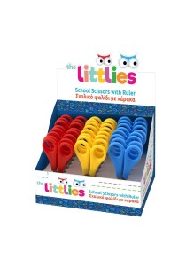 The Littlies Σχολικό ψαλίδι με χαρακάκι 13cm
