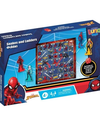 Επιτραπέζιο Παιχνίδι Φιδάκι Spider - Man Luna Toys 21,5x21,5x5 εκ.