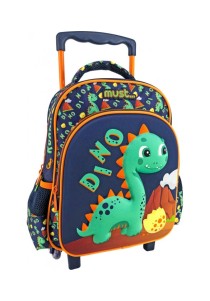 Τσάντα Τρόλεϊ Νηπιαγωγείου - Must Dino