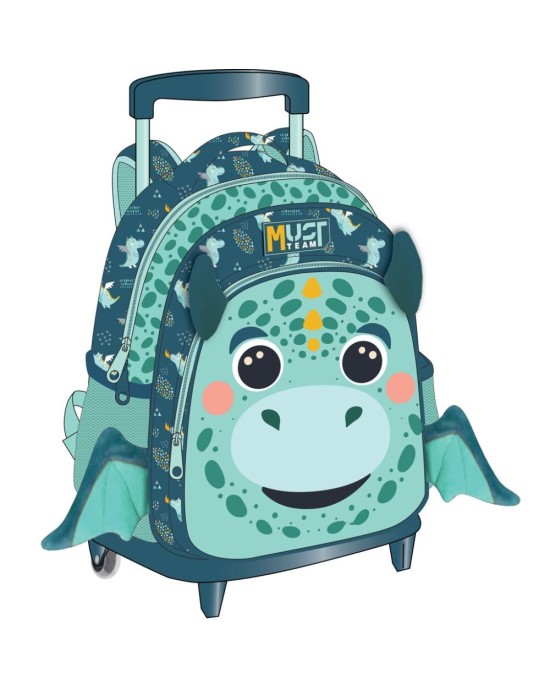 Τσάντα Trolley Νηπιαγωγείου Must - Δράκος (Little Dragon)