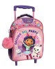 Gabby's Dollhouse Τσάντα Trolley Νηπιαγωγείου Calling all party cats