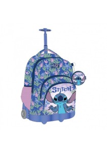 Σακίδιο Τρόλεϊ Must Team Disney Stitch με 3 Θήκες και Χερούλι