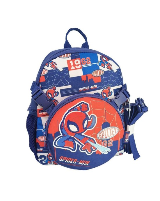 Spiderman Σακίδιο Νηπιαγωγείου (με αποσπώμενο τσαντάκι)