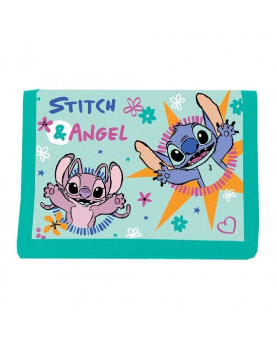 Πορτοφόλι με Μπρελόκ Disney Stitch Σετ Δώρου
