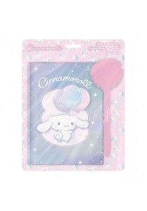 Ημερολόγιο με Κλειδαριά και Στυλό με Pom Pom Sanrio Hello Kitty & Friends Cinnamoroll 60φ