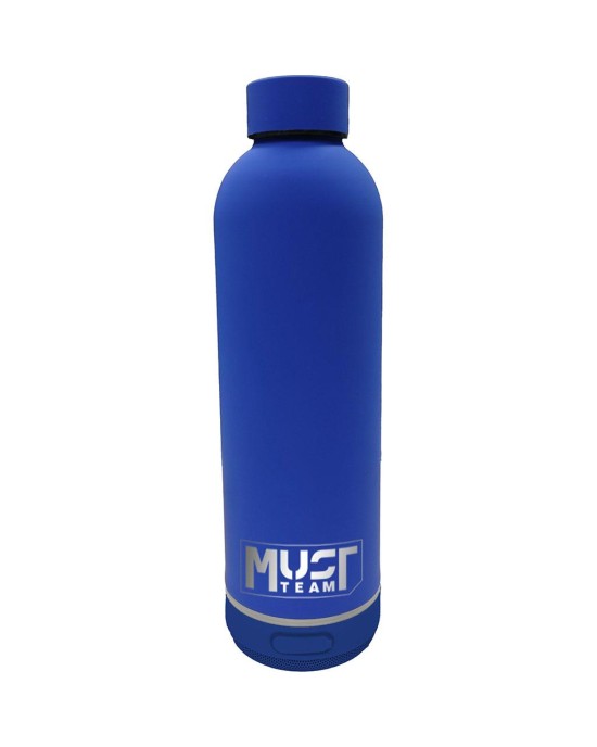 Παγούρι Θερμός Ανοξείδωτο Must 500 ml με bluetooth - Blue