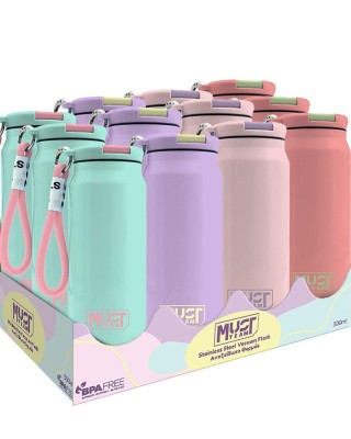 Θερμός Ανοξείδωτο Must Team Παστέλ 500 ml 