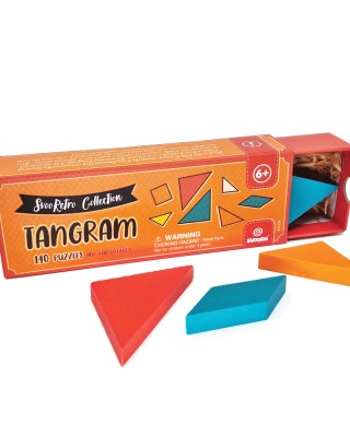 Svoora SvooRetro Σπαζοκεφαλιά Τάγκραμ με 140 προκλήσεις