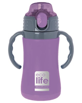 Παγούρι Θερμός Ecolife Kids 300ML Λιλά