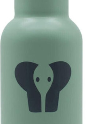 Ecolife Animals Ανοξείδωτο Παιδικό Παγούρι Θερμός με Καλαμάκι Elephant 350ml