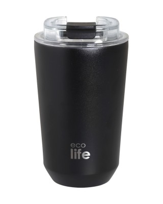 Θερμός για καφέ Ecolife 360ML Μαύρο (Pure Black)