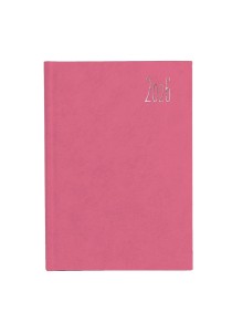 Ημερήσιο ημερολόγιο 2026, 17,5*21εκ. - Ροζ