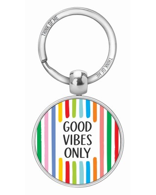 Think of me Μπρελόκ - Good Vibes Only
