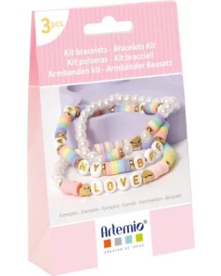 Σετ δημιουργικής απασχόλησης Artemio My BFF Kit Bracelets