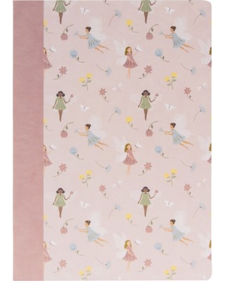 Τετράδιο Καρφίτσα B'LOG Fairies Rose A5 48 φύλλων Ancor