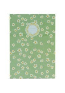 Τετράδιο Καρφίτσα B'LOG Flowers Green A4 48 φύλλων Ancor