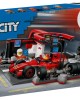 Lego - F1® Pit Stop & Pit Crew With Ferrari Car