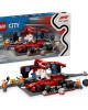 Lego - F1® Pit Stop & Pit Crew With Ferrari Car