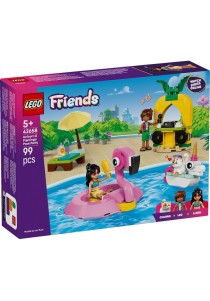 Lego Friends Unicorn & Flamingo Pool Party 