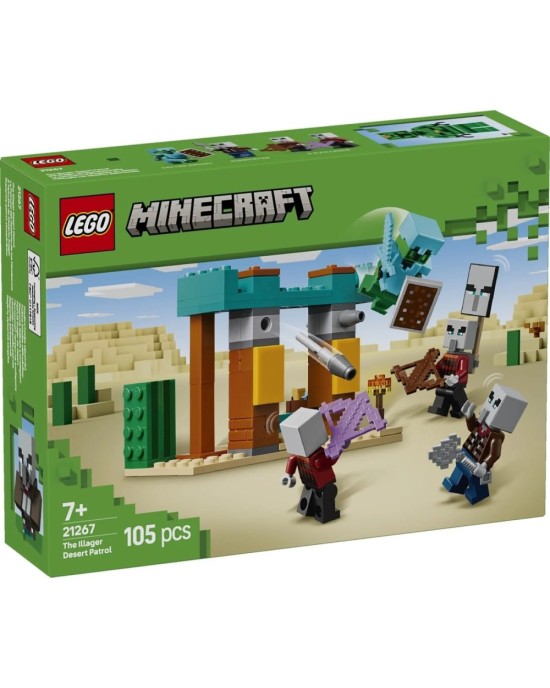 Lego Minecraft The Illager Desert Patrol