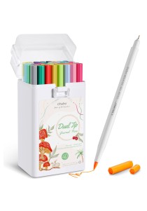 Μαρκαδόροι Ζωγραφικής Ohuhu Honolulu Dual tip, 40colors