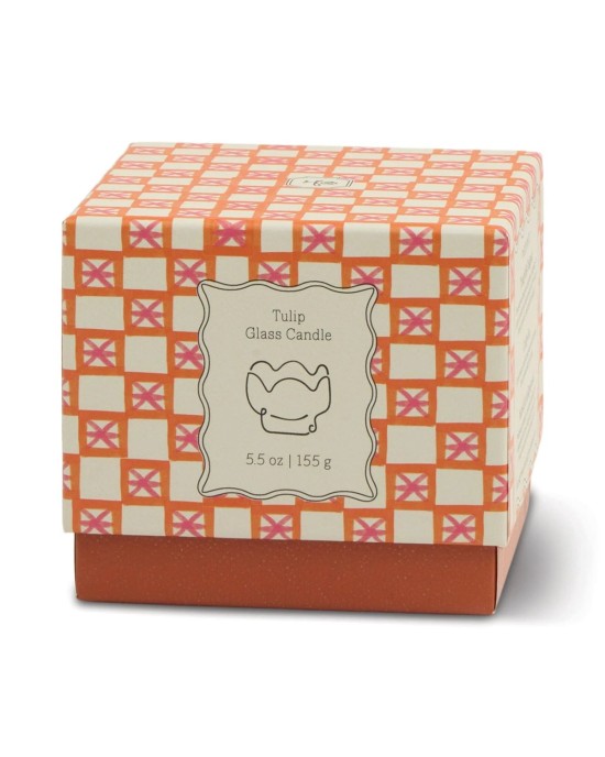 Tulip κερί σόγιας σε γυάλινο δοχείο, Cactus Flower 155gr - Paddywax