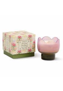 Tulip κερί σόγιας σε γυάλινο δοχείο, Bronzed Gardenia 155gr - Paddywax