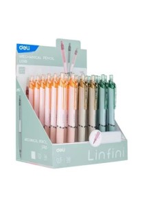 Deli Μολύβι Μηχανικό 0.5 Linfini-3 Χρώματα