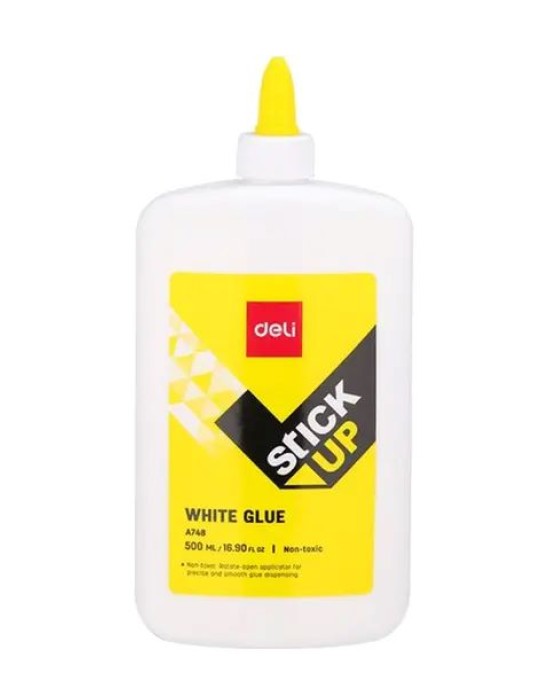 Κόλλα Deli Λευκή 500ml Κόλλα Deli Λευκή 500ml