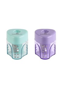 Ξύστρα Βαρελάκι Faber Castell Grip Auto Mini (3 Χρώματα)