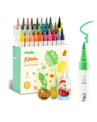 Ohuhu Ακρυλικοί Μαρκαδόρο Kalalau Brush (Σετ 30 τμχ.)