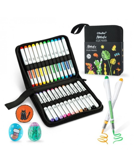 Κασετίνα Ohuhu Direct-ink Acrylic Markers Nahuku